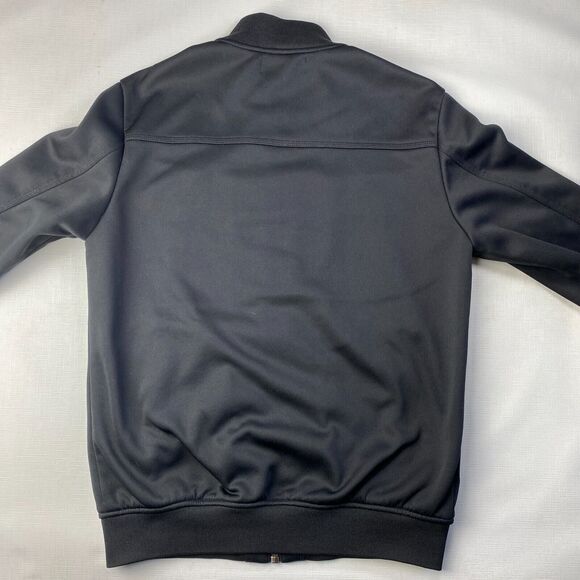 21 MEN Full Zip Sweatshirt BLACK JACKET! Tech Street Wear Sleek Jogger Sz M - Picture 15 of 16